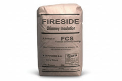 Bag of Fireside Chimney Insulation FCS on a white background