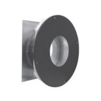 Black Insulated Wall Thimble