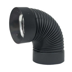 90 Deg Fixed Elbow Blk-SW