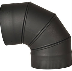 90 Deg Adj Elbow Blk-SW