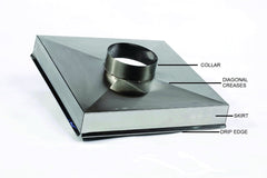Stainless Steel Chimney Chase Cover | Custom Options