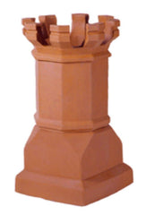 Estate Magnum E Crown 1477C Clay Chimney Pot