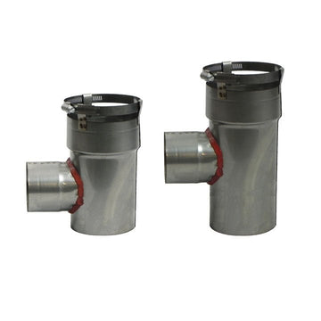 304 Fixed Pellet Tee