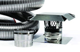 FireFlex 316L Smooth Wall Basic Chimney Liner Kit