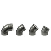 304 Adjustable Flexible Liner Elbow