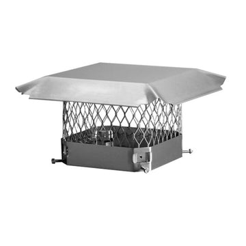 Stainless Steel Single Flue Universal Chimney Cap