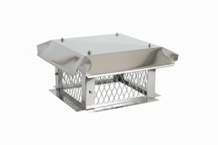 Knockdown style Multi Flue Hinged Chimney Caps