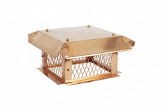 Copper Knockdown Style Hinged Multi Flue