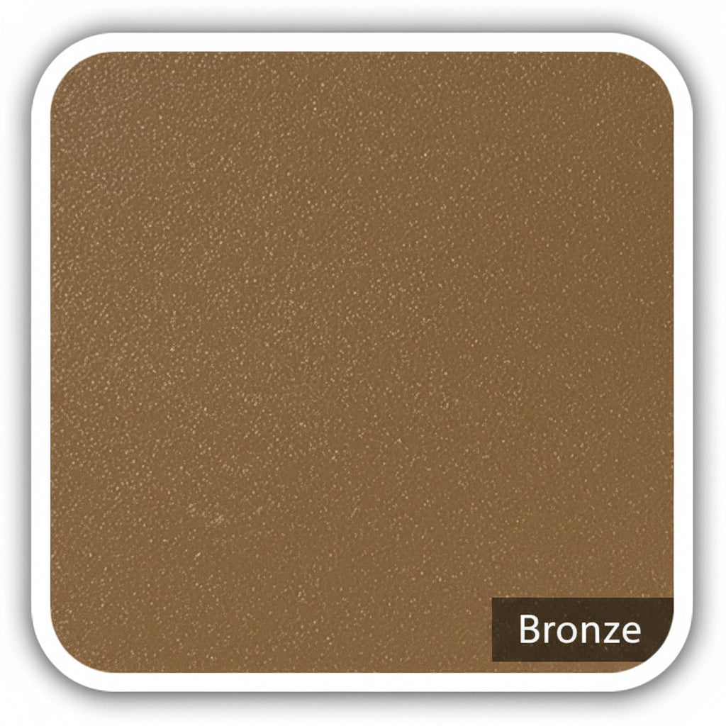 color swatch of bronze