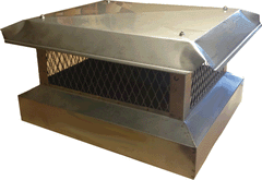 Stainless Steel Multi Flue w/Skirt