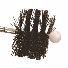 Round Pellet Stove Brush