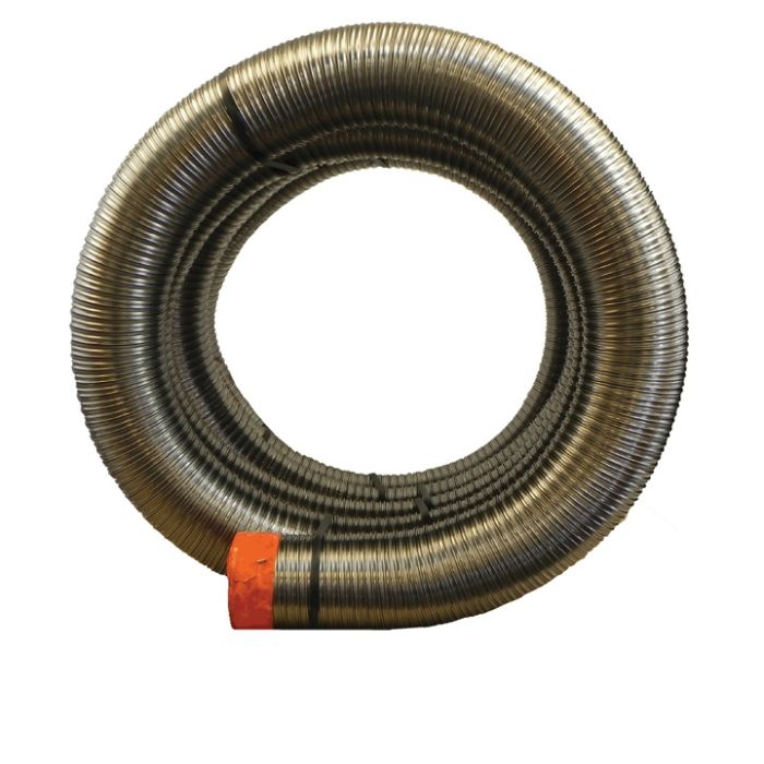 Fireside Chimney Supply Smooth Wall Basic FireSafe Flexible Chimney Liner Insert Kit With Insulation Fireplace Insert Stainless Steel Chimney Liner Kit Made In Usa Heavy Duty 6 Inch X 20 Feet