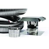 FireFlex 316L/Ti Basic Flexible Chimney Liner Kit 