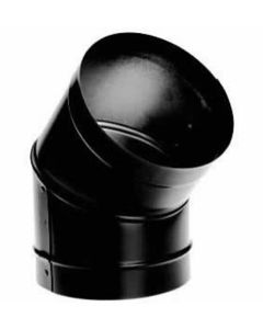 45 Deg Fixed Elbow Blk-SW