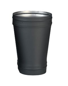 Round to Oval Concentric Adapter