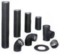 Black Single Wall Stove Pipe Black Single Wall Stove Pipe