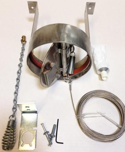Drop In Damper Chimney Damper Replacement Parts