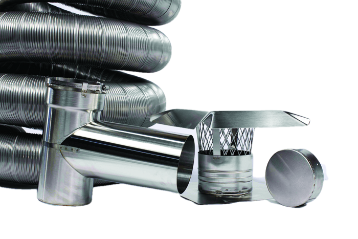 Smooth Wall Chimney Liner Stainless Steel Flue Liner
