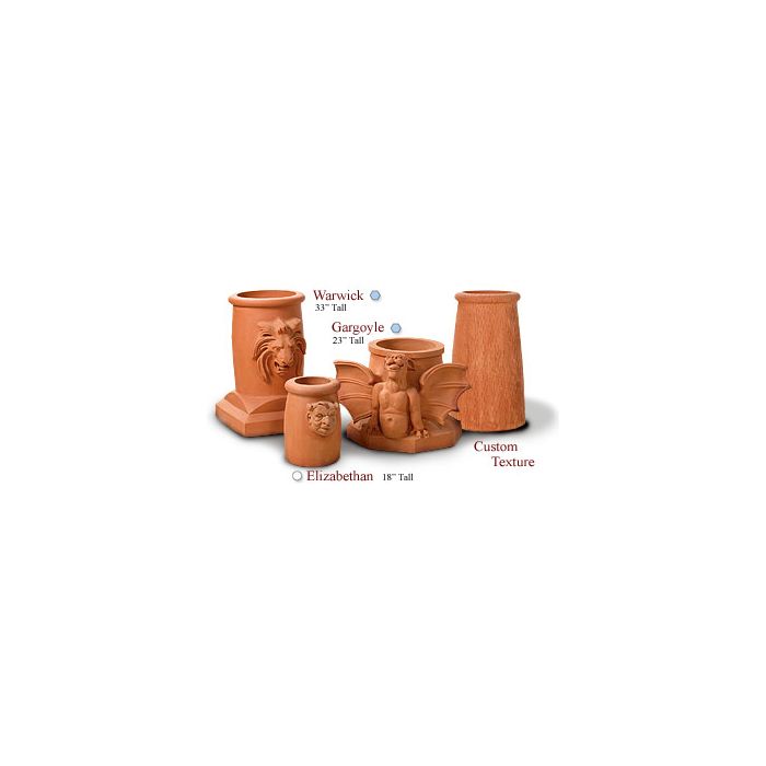 Decorative Clay Chimney Tops Shelly Lighting